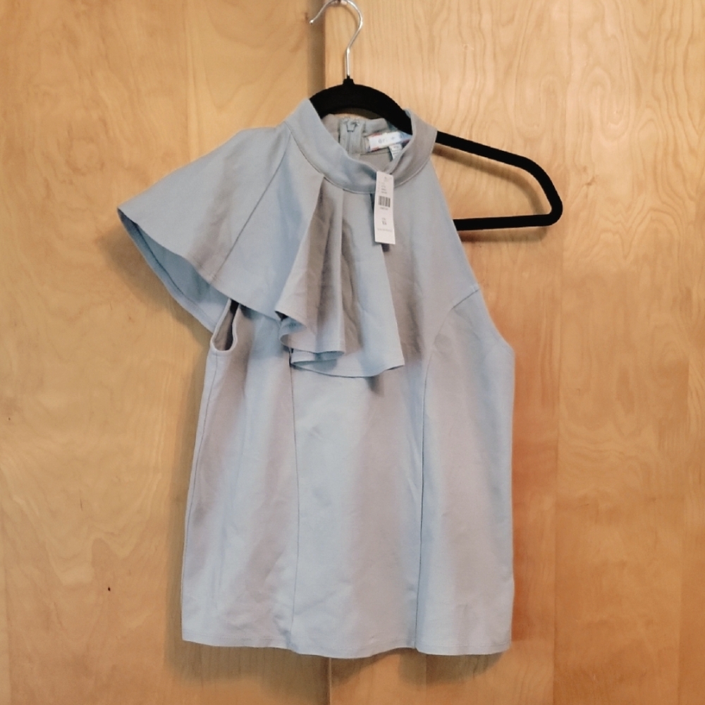 Anthropologie eri + ali Ruffle Sleeve Top